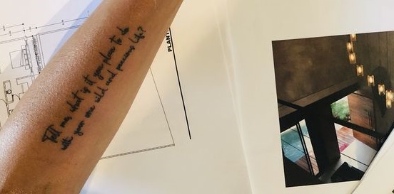 The Summer Day by Mary Oliver tattoo ideas